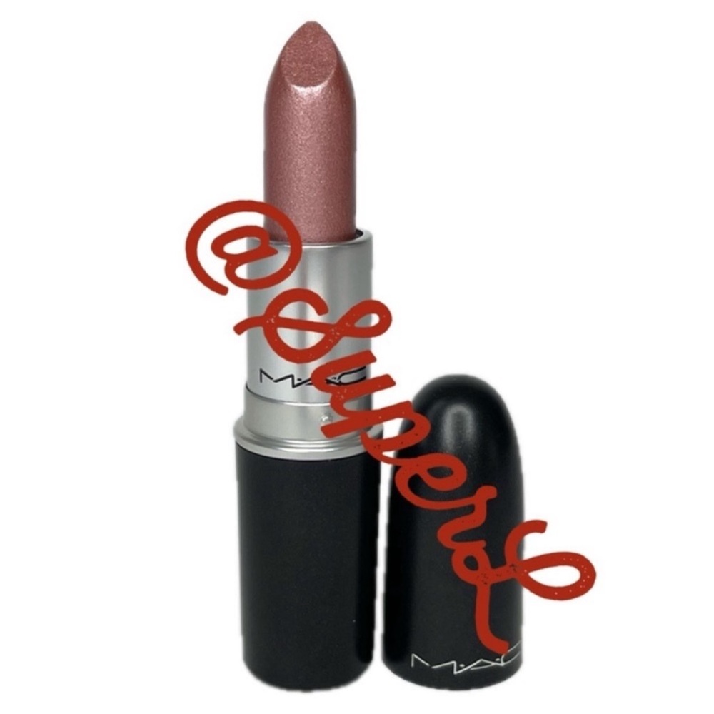 NEW discontinued rare MAC Cosmetics Frost Lipstick Love Drought Metallic Mauve